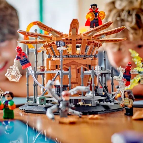 Constructor LEGO Spider-Man Final Battle Scenă din film/ Multicolor photo 9