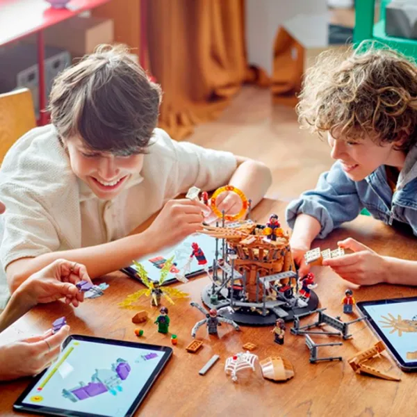 Constructor LEGO Spider-Man Final Battle Scenă din film/ Multicolor photo 11