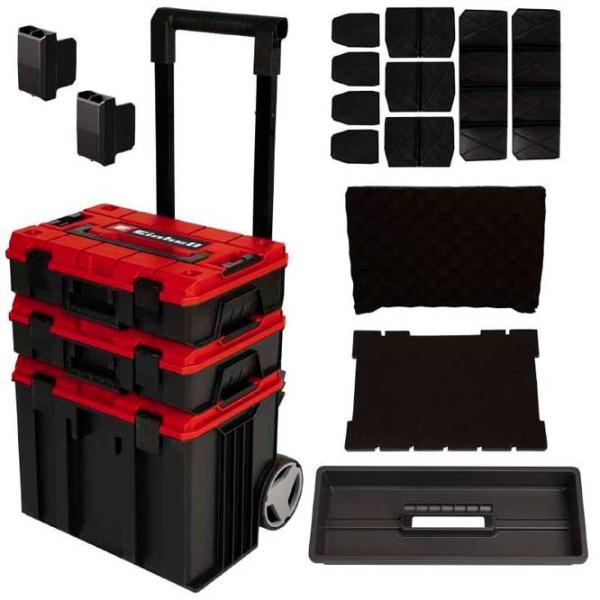 Ящик для инструментов Einhell E-CASE TOWER 45.400.15 3 шт. Пластик photo 4