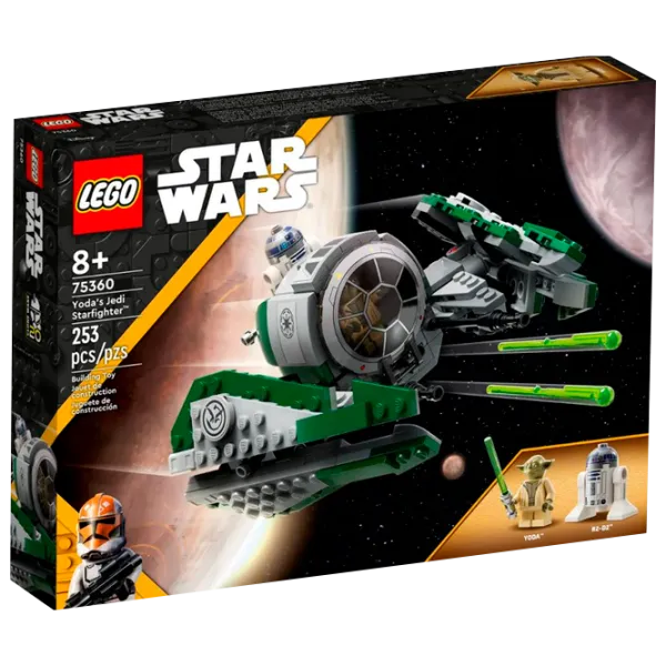Constructor LEGO Yoda's Jedi Starfighter Scenă din film/ Multicolor photo 1