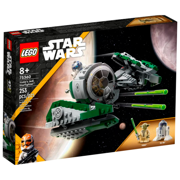 Constructor LEGO Yoda's Jedi Starfighter Scenă din film/ Multicolor photo 1