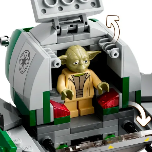 Constructor LEGO Yoda's Jedi Starfighter Scenă din film/ Multicolor photo 4