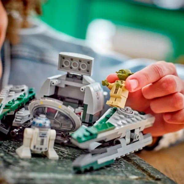 Constructor LEGO Yoda's Jedi Starfighter Scenă din film/ Multicolor photo 8