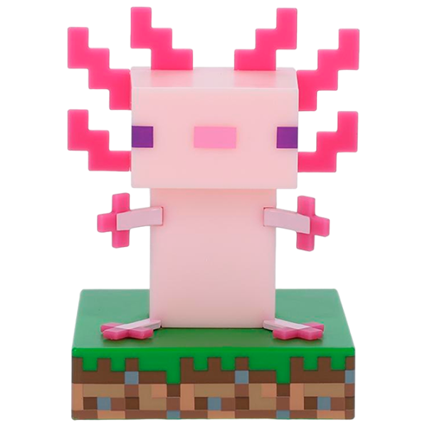 Настольная лампа фан Paladone Axolotl V2 Pink photo 1