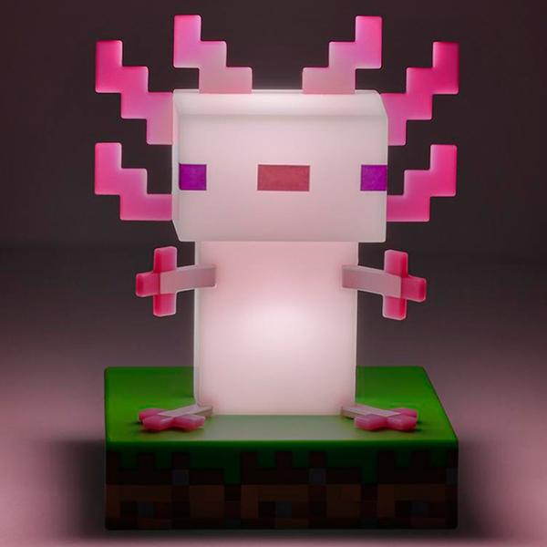 Настольная лампа фан Paladone Axolotl V2 Pink photo 3