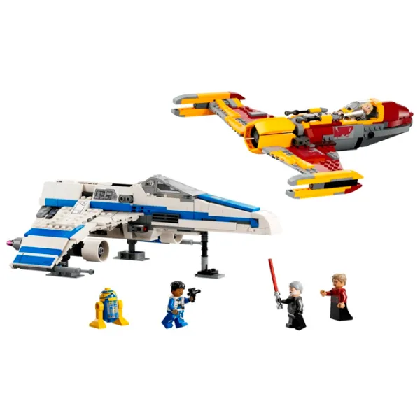 Constructor LEGO New Republic E-Wing VS. Shin Hatis Starfighter Scenă din film/ Multicolor photo 2