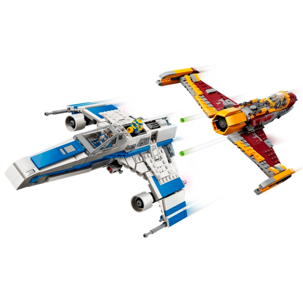 Constructor LEGO New Republic E-Wing VS. Shin Hatis Starfighter Scenă din film/ Multicolor photo 3