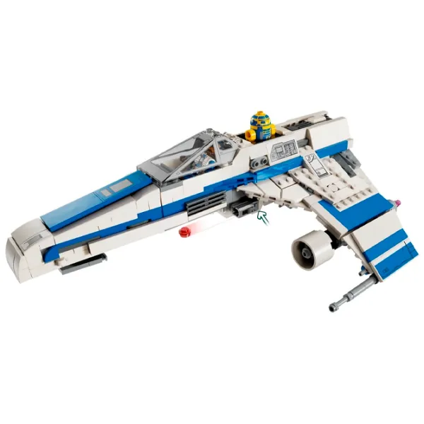 Constructor LEGO New Republic E-Wing VS. Shin Hatis Starfighter Scenă din film/ Multicolor photo 6