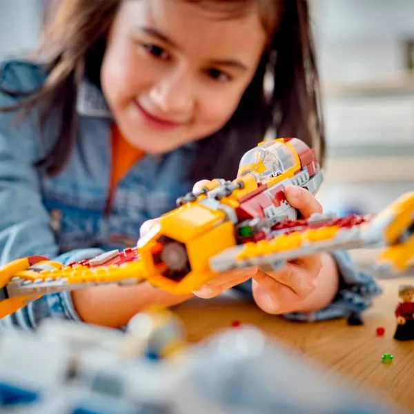 Constructor LEGO New Republic E-Wing VS. Shin Hatis Starfighter Scenă din film/ Multicolor photo 11