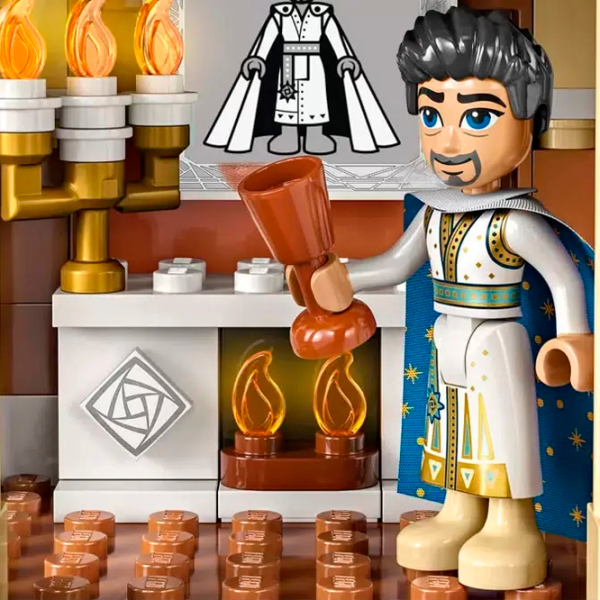 Конструктор LEGO King Magnifico's Castle Сцена из фильма/ Разноцветный photo 7