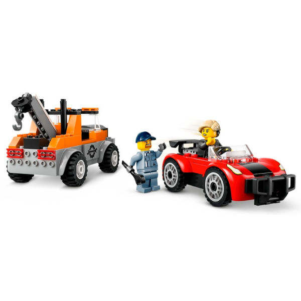 Constructor LEGO Tow Truck and Sports Car Repair Transport/ Multicolor photo 3