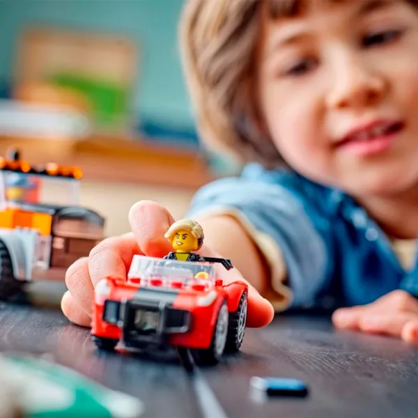 Constructor LEGO Tow Truck and Sports Car Repair Transport/ Multicolor photo 8