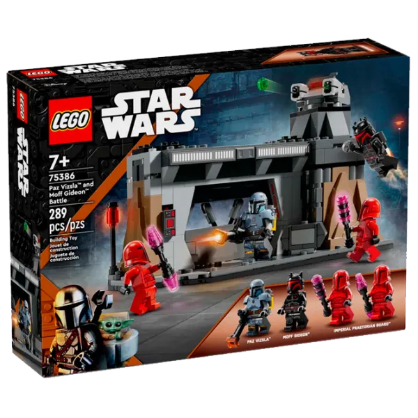 Constructor LEGO Paz Vizsla and Moff Gideon Battle Scenă din film/ Multicolor photo 1