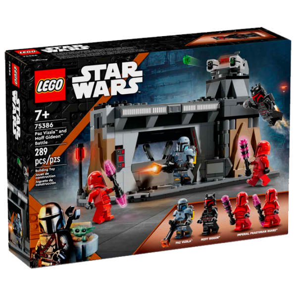 Constructor LEGO Paz Vizsla and Moff Gideon Battle Scenă din film/ Multicolor photo 1
