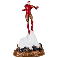 Lampă de masă fan Paladone Iron Man Diorama Red