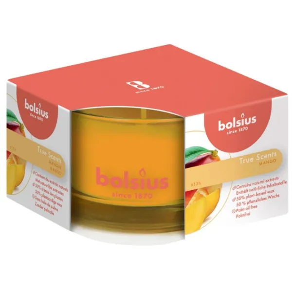 Свеча Bolsius Mango Манго/ Парафин photo 1