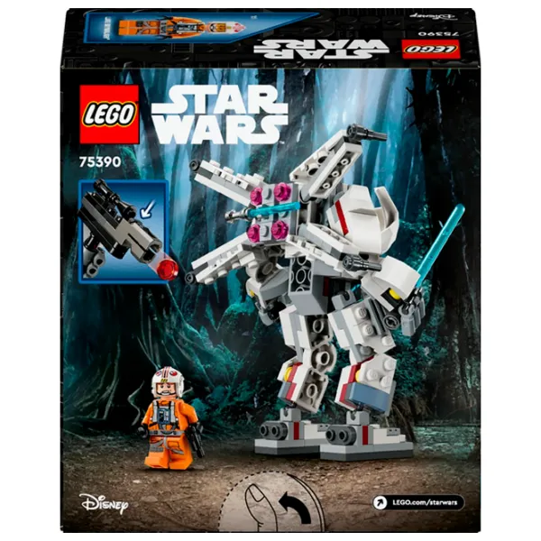 Constructor LEGO Luke Skywalker X-Wing Mech Personaj de film/ Multicolor photo 7