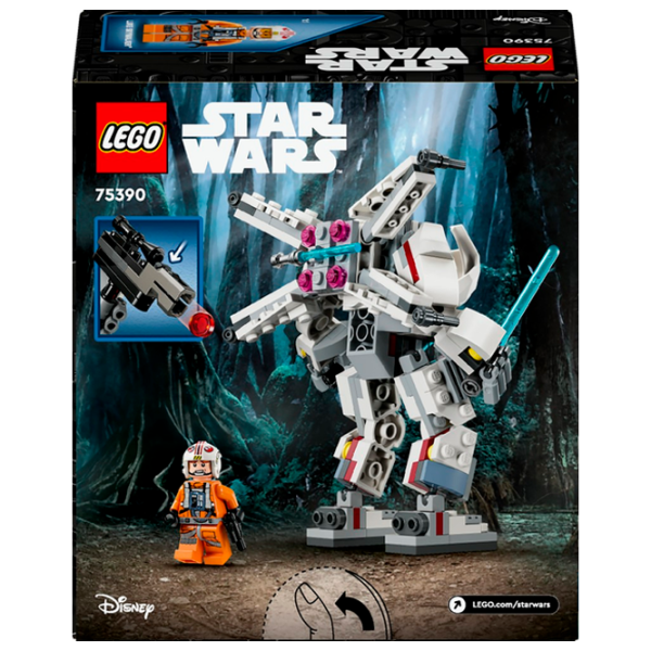 Constructor LEGO Luke Skywalker X-Wing Mech Personaj de film/ Multicolor photo 7