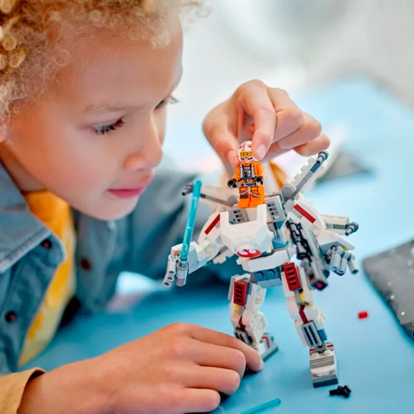 Constructor LEGO Luke Skywalker X-Wing Mech Personaj de film/ Multicolor photo 8