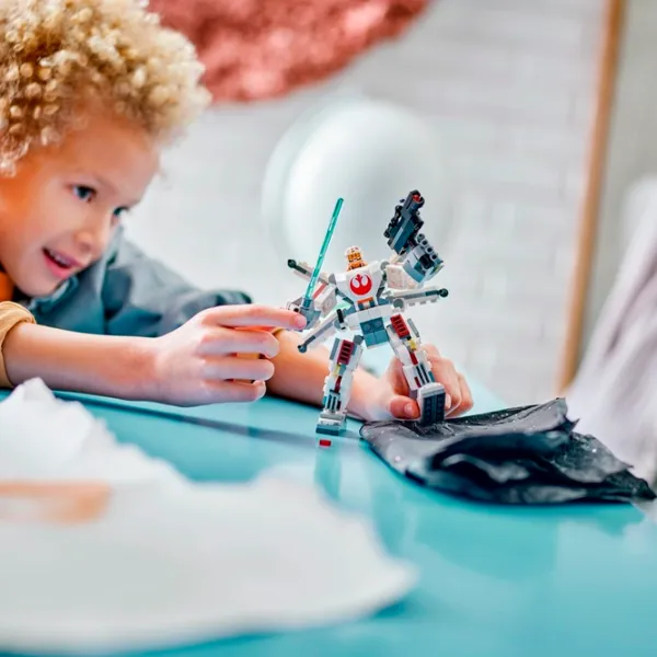 Constructor LEGO Luke Skywalker X-Wing Mech Personaj de film/ Multicolor photo 9