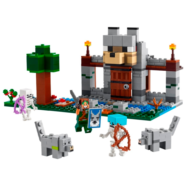 Constructor LEGO The Wolf Stronghold Clasic/ Multicolor photo 2 Constructor LEGO The Wolf Stronghold Clasic/ Multicolor photo 2