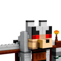 Constructor LEGO The Wolf Stronghold Clasic/ Multicolor photo 4
