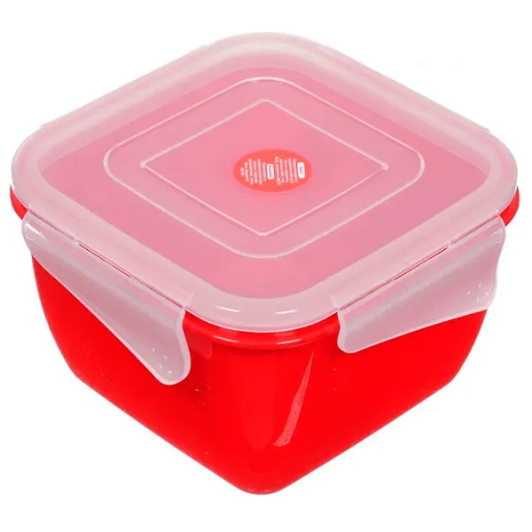 Container Aleana 168052 0.9 l/ Plastic/ Red photo 1