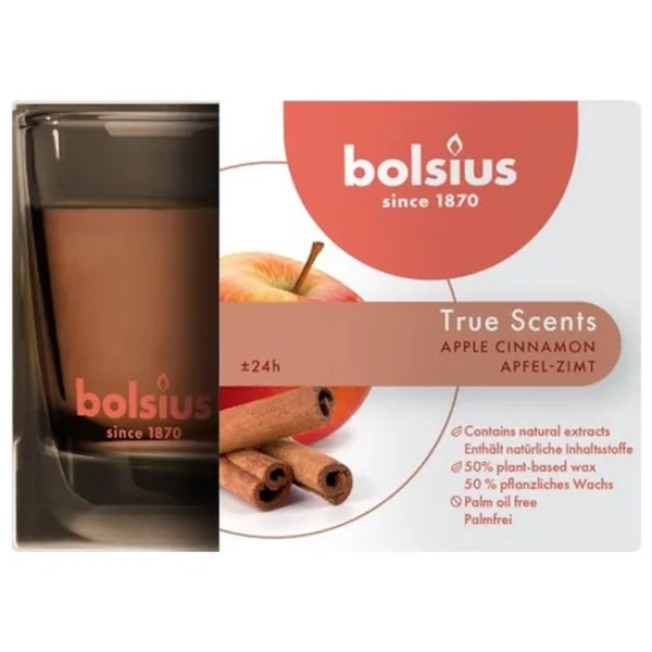 Свеча Bolsius TS Apple Cinnamon Apple&Cinnamon/ Парафин photo 4