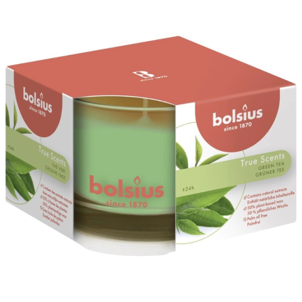 Свеча Bolsius TS Apple Cinnamon Зеленый чай/ Парафин photo 1
