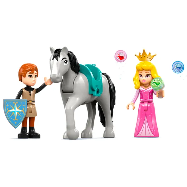 Constructor LEGO Maleficent’s dragon form and Aurora's castle Castel/ Multicolor photo 5