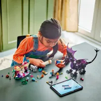 Constructor LEGO Maleficent’s dragon form and Aurora's castle Castel/ Multicolor photo 7