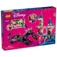 Constructor LEGO Maleficent’s dragon form and Aurora's castle Castel/ Multicolor photo 11