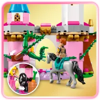 Constructor LEGO Maleficent’s dragon form and Aurora's castle Castel/ Multicolor photo 12