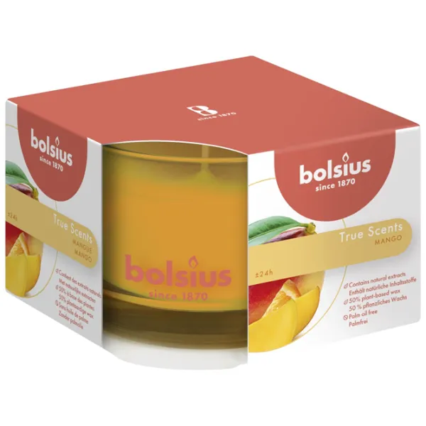 Свеча Bolsius TS Mango Манго/ Парафин photo 1
