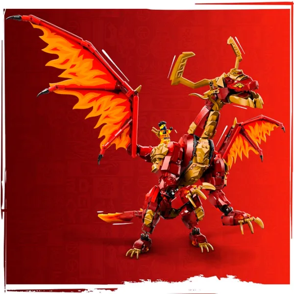 Constructor LEGO Source Dragon of Motion Dragon/ Multicolor photo 7