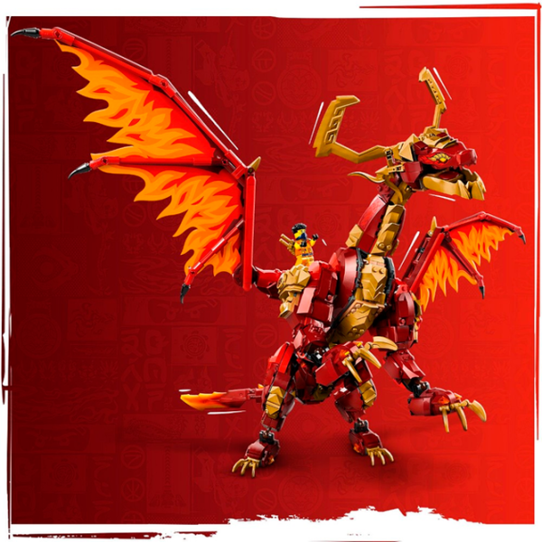 Constructor LEGO Source Dragon of Motion Dragon/ Multicolor photo 7