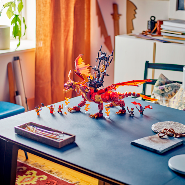 Constructor LEGO Source Dragon of Motion Dragon/ Multicolor photo 8