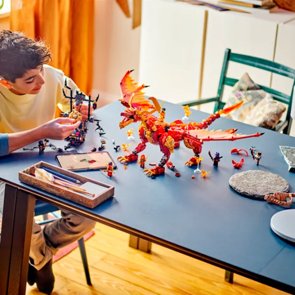 Constructor LEGO Source Dragon of Motion Dragon/ Multicolor photo 9