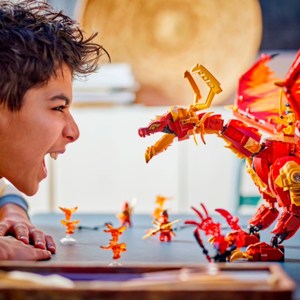 Constructor LEGO Source Dragon of Motion Dragon/ Multicolor photo 10