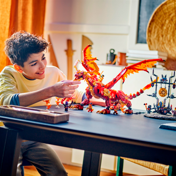 Constructor LEGO Source Dragon of Motion Dragon/ Multicolor photo 11