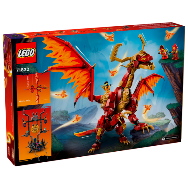 Constructor LEGO Source Dragon of Motion Dragon/ Multicolor photo 12