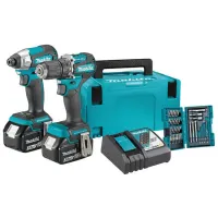 Дрель-шуруповерт Makita DLX2423JX4 1700 об/ мин