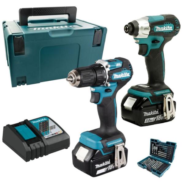 Дрель-шуруповерт Makita DLX2423JX4 1700 об/ мин photo 6