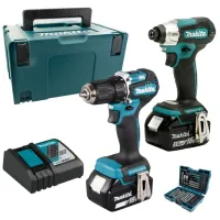 Дрель-шуруповерт Makita DLX2423JX4 1700 об/ мин photo 6