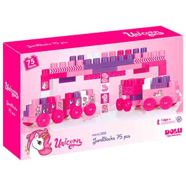 Constructor Dolu Toy Unicorn Clasic/ Pink photo 1