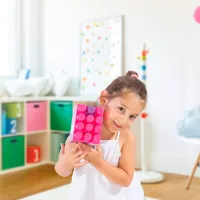 Конструктор Dolu Toy Unicorn Классический/ Pink photo 5