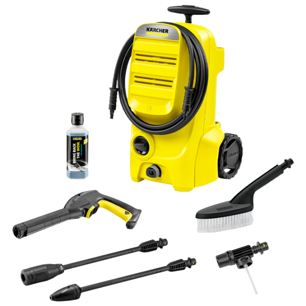 Maşină de curăţat cu presiune KARCHER K3 Classic Car 1600 W / Yellow photo 1