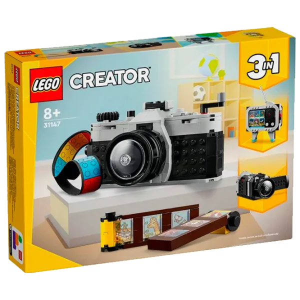 Constructor LEGO Retro Camera Cameră foto/ Multicolor photo 1