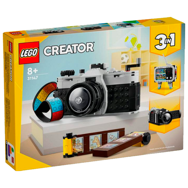 Constructor LEGO Retro Camera Cameră foto/ Multicolor photo 1