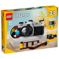Constructor LEGO Retro Camera Cameră foto/ Multicolor